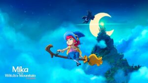 Simulador de bruxa, Mika and the Witch’s Mountain chega em 2024 ao PS4 e PS5