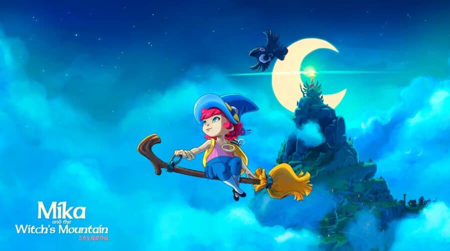 Simulador de bruxa, Mika and the Witch's Mountain chega em 2024 ao PS4 e PS5