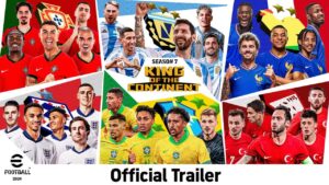 eFootball lança modos inspirados na Euro e Copa América 2024