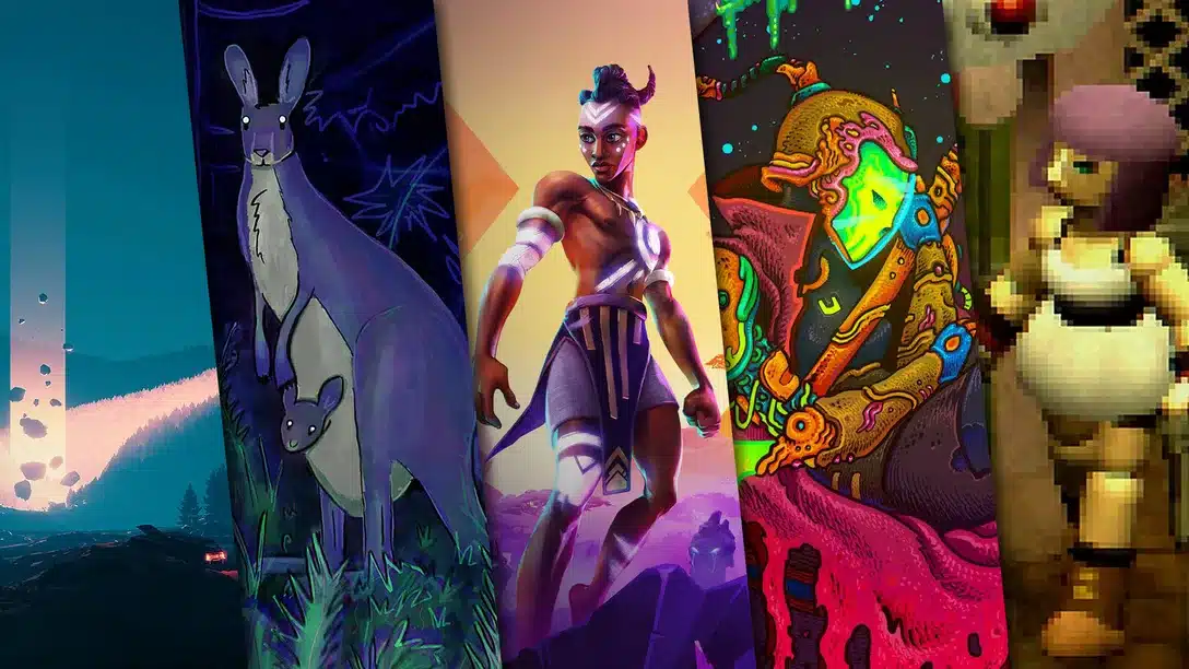 PlayStation indica joias raras como Ultros, Zau, Animal Well, Pacific Drive e Crow County em imagem promocional