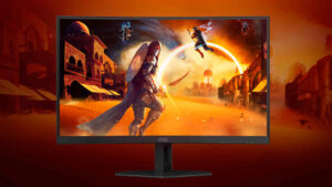 AOC lança monitor de 27” a 280Hz com tela levemente curvada