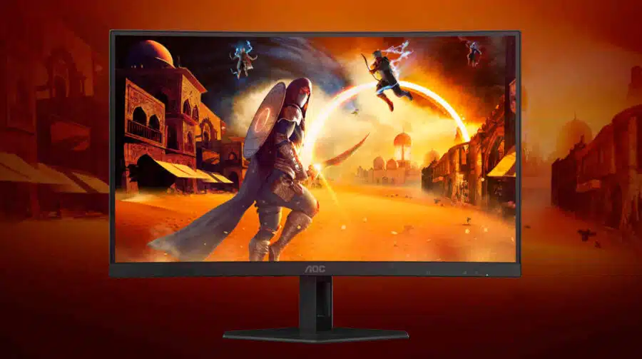 AOC lança monitor de 27'' a 280Hz com tela levemente curvada