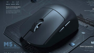 Novo mouse sem fio da Darmoshark tem DPI de 26.000 e 8KHz de polling