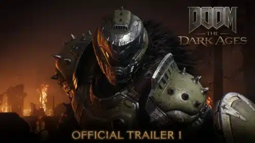 DOOM: The Dark Ages é revelado com trailer explosivo e chega em 2025
