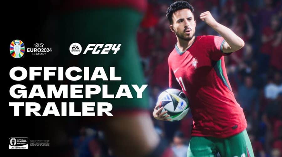 Golaço! Assista ao trailer oficial da UEFA EURO em EA FC 24