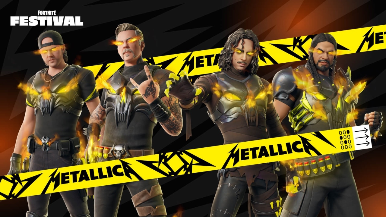 Master, Master! Temporada 4 de Fortnite Festival terá Metallica no palco principal 3 fortnite