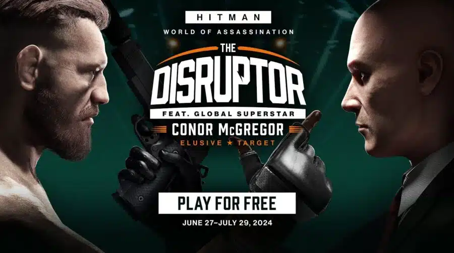 Lenda do UFC, Conor McGregor é o novo Alvo Elusivo de Hitman: World of Assassination