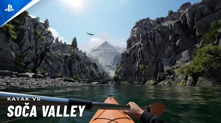 DLC de Kayak VR Mirage adiciona grande área jogável com água corrente