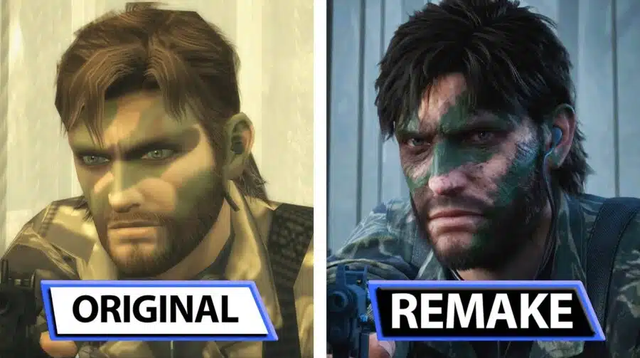 Compare: Metal Gear Solid 3 (PS2) vs. Metal Gear Solid Delta