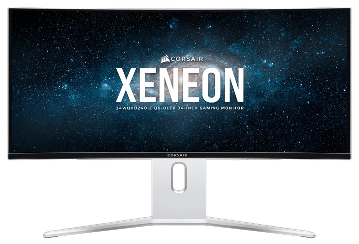 Corsair anuncia monitor XENEON 34WQHD240-C com tela curva OLED e 240 Hz 1 monitor XENEON 34WQHD240-C da Corsair