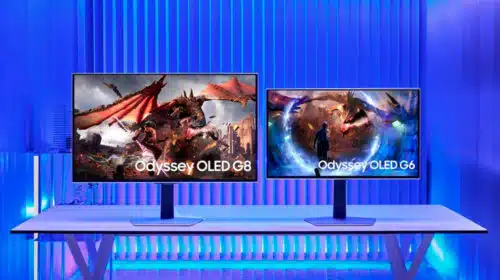 Samsung revela detalhes dos monitores Odyssey G6 e G8