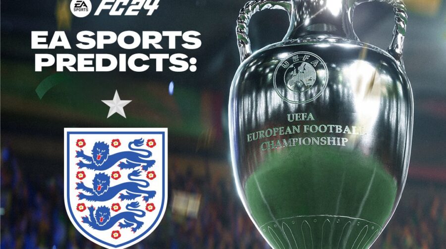 Coming home? EA Sports FC 24 prevê Inglaterra campeã da Euro