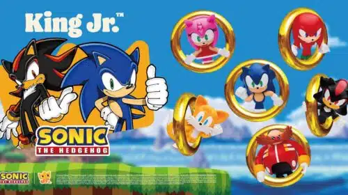 Burger King lança brindes de Sonic nos lanches infantis