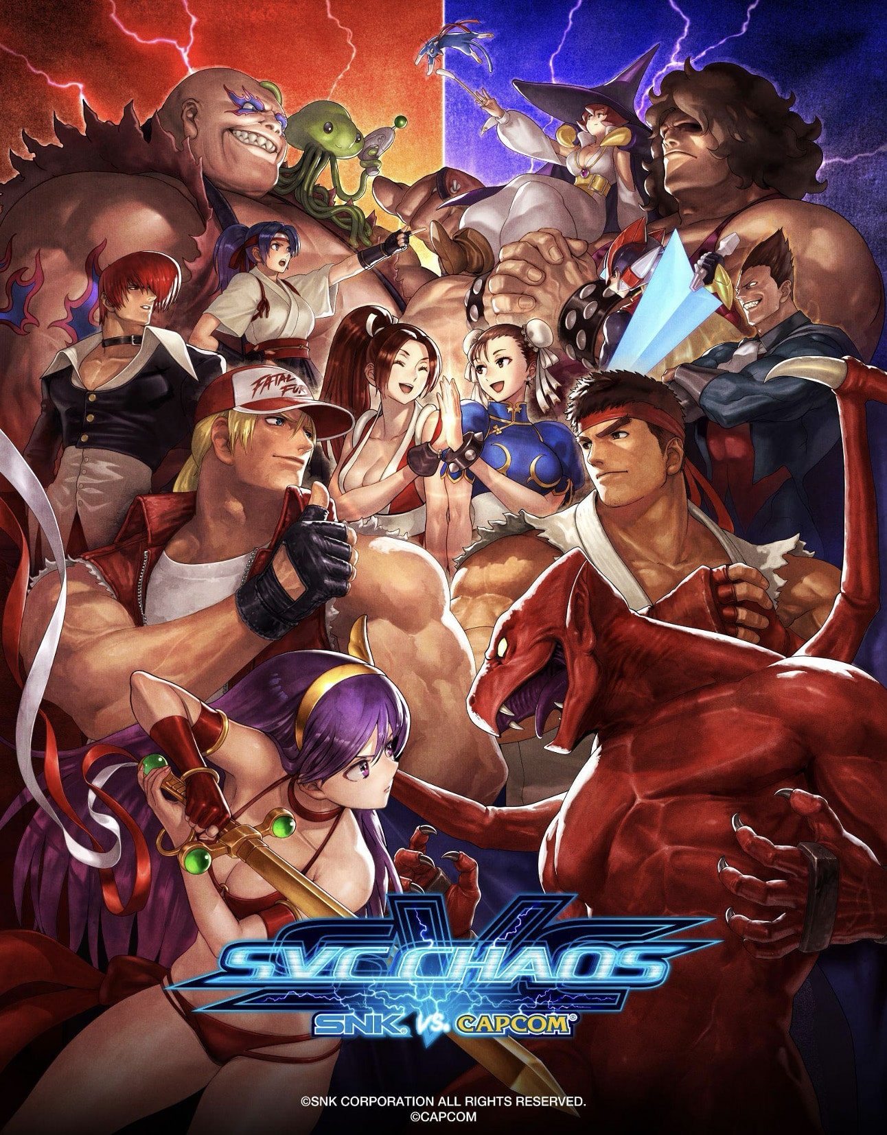 SNK VS. CAPCOM SVC CHAOS (SVC CHAOS). 