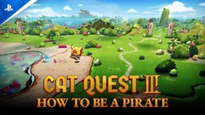 Aprenda a ser um lendário pirata com o novo trailer de Cat Quest III
