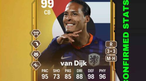 Mais um 99: Van Dijk também 