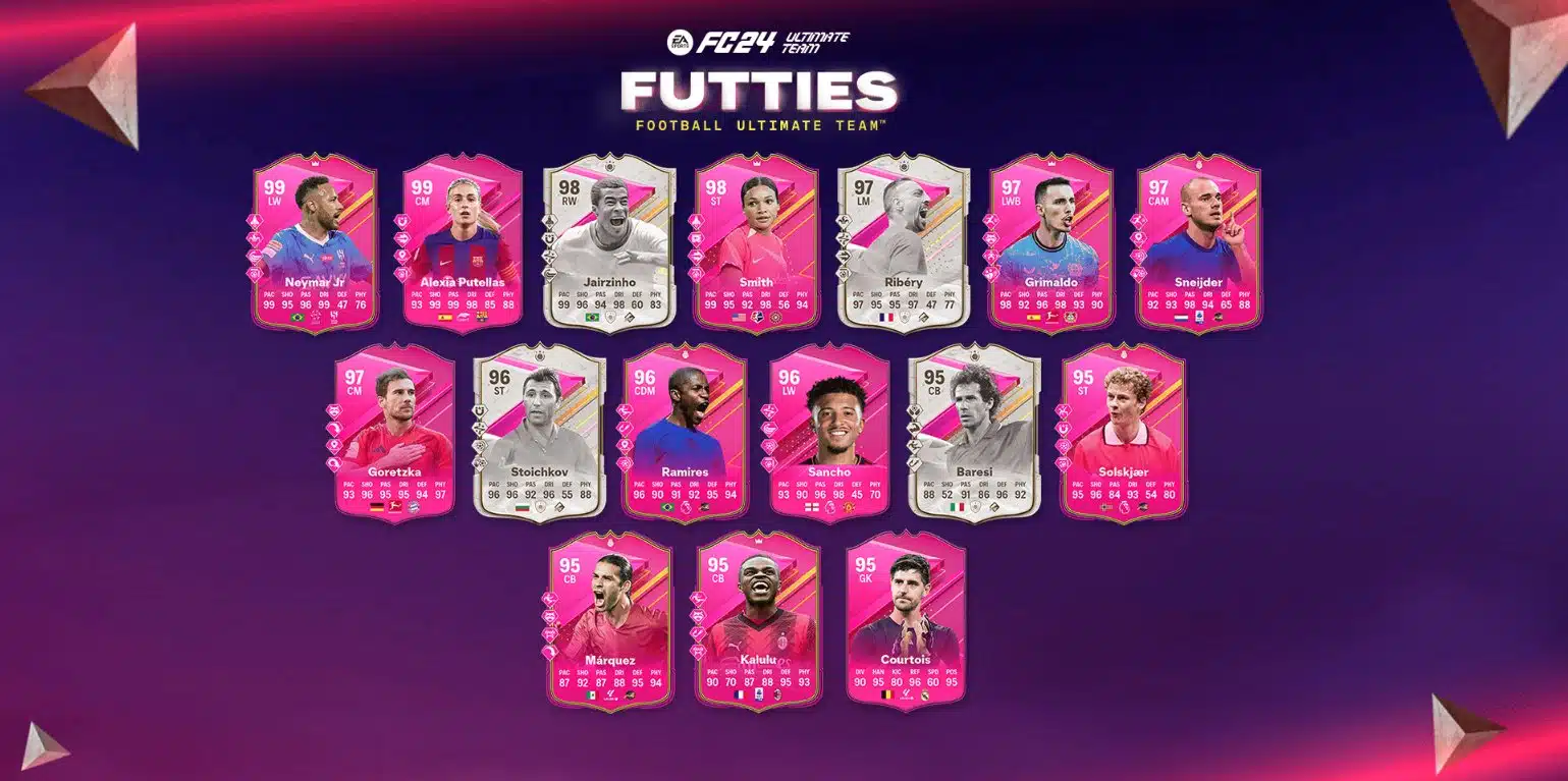 FUTTIES adicionou várias cartas especiais ao EA Sports FC 24