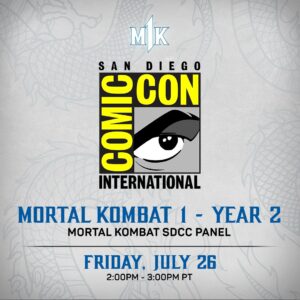 Prepare to fight! Ano 2 de Mortal Kombat 1 será revelado na Comic Con