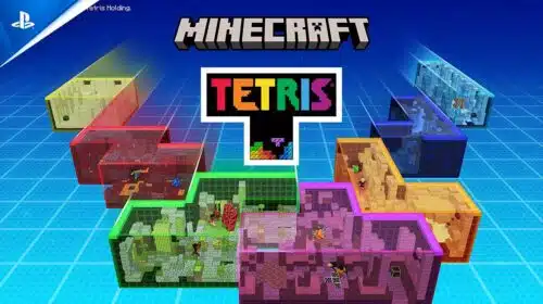 Minecraft anuncia parceria com Tetris e tem trailer com novidades