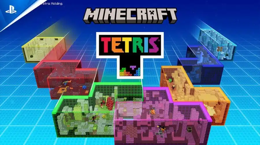 Minecraft anuncia parceria com Tetris e tem trailer com novidades