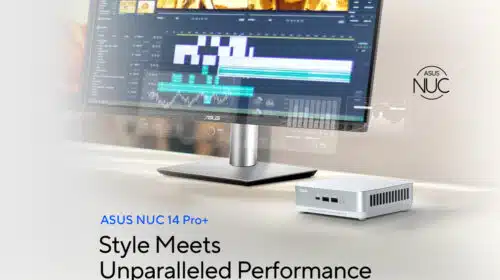 ASUS anuncia NUC 14 Pro+, mini PC com opções de processadores Intel Core Ultra