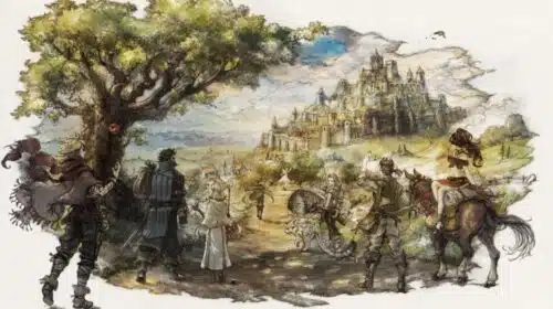 Octopath Traveler celebra 6 anos com arte inspirada em novo modo de batalha