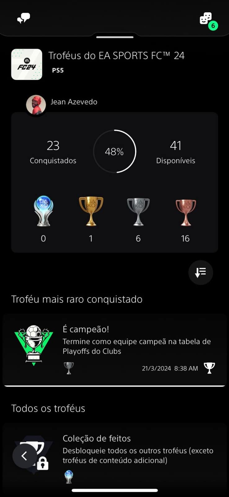 PS App agora tem função para acompanhar troféus 1 PS App atualização Jogando Agora troféus