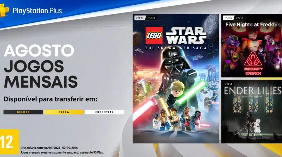 [Oficial] Sony divulga PS Plus Essential de agosto de 2024