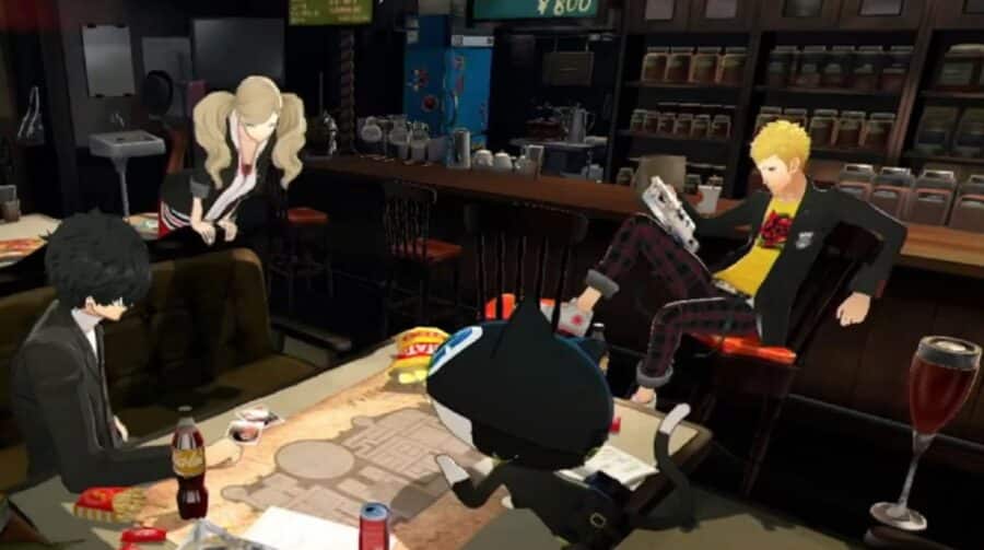 Refeições da cafeteria de Persona 5 ganham vida em linha oficial de café