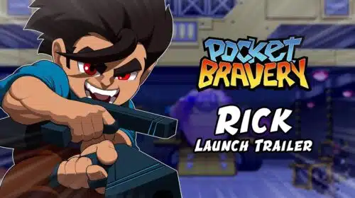 Trailer de Pocket Bravery apresenta DLC de Rick; já disponível para PC