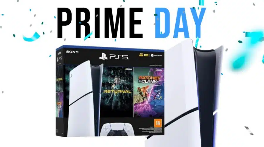 Quer parcelar? PS5 Slim Digital tem com cupom de R$ 200 no Prime Day!