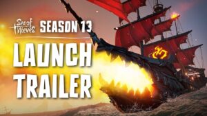 Temporada 13 de Sea of Thieves chega com eventos mundiais, recompensas e ajustes
