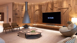 LG mostra TV Signature OLED M sem fios, com resolução 4K e 97″