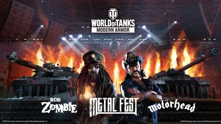 Motörhead e Rob Zombie chegam ao World of Tanks Modern Armor em evento