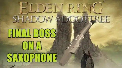 Streamer termina DLC de Elden Ring usando um saxofone