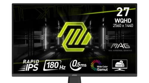 MSI anuncia monitor gamer MAG 275QF com 27
