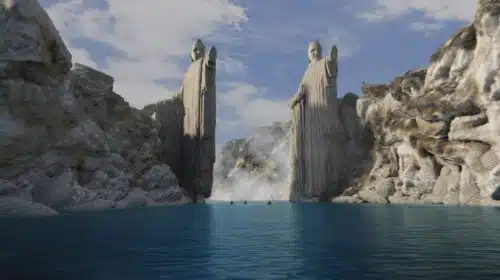 Cena marcante do filme O Senhor dos Anéis é recriada na Unreal Engine 5