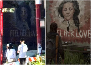 Famoso mural de The Last of Us Part II aparece em filmagens da série