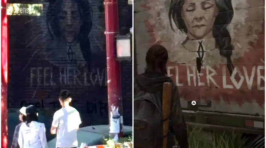 Famoso mural de The Last of Us Part II aparece em filmagens da série