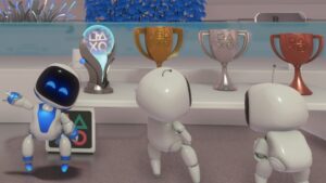 Astro Bot terá 44 troféus e promete platina divertida e acessível mais uma vez