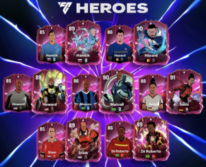 EA Sports FC 25 terá Maicon e Zé Roberto como Heróis do FUT
