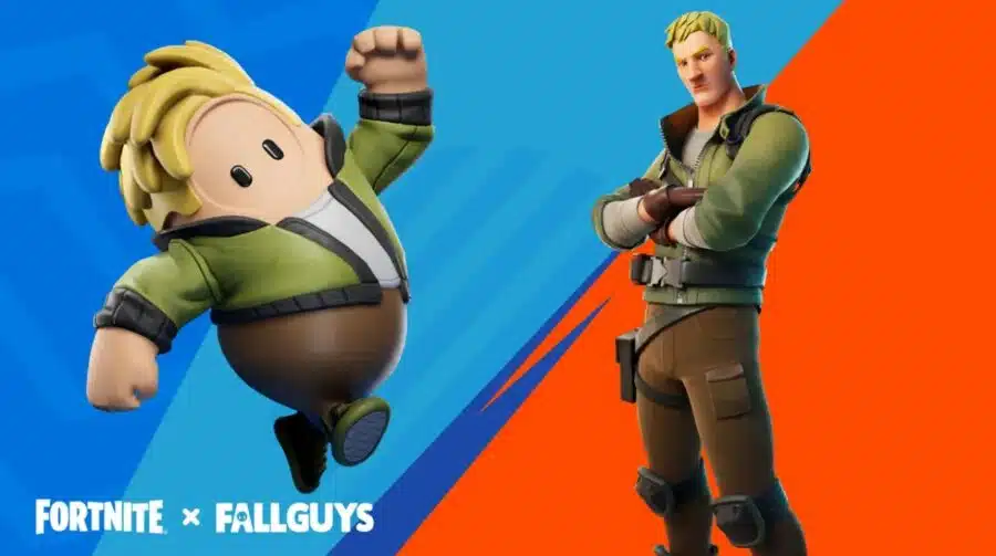 Mapa de Fall Guys chega ao Fortnite e transforma skins em Jujubas