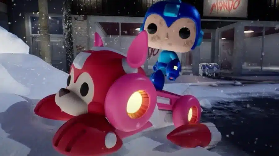 Mega Man e Rush estarão em Funko Fusion com seus visuais clássicos