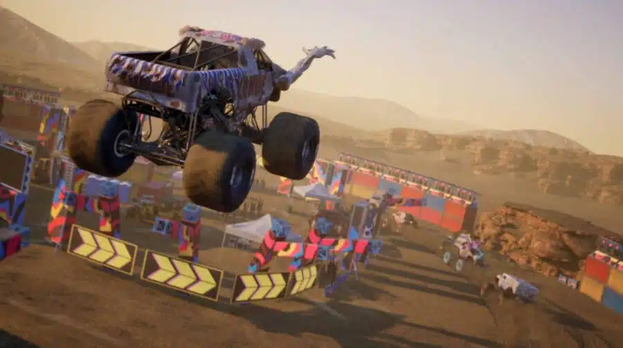 Desafie a gravidade com manobras radicais em Monster Jam Showdown, já disponível para PS4 e PS5