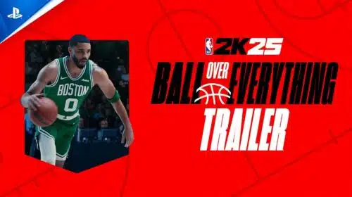 NBA 2K25 lança trailer live-action com Shai e Tatum; assista