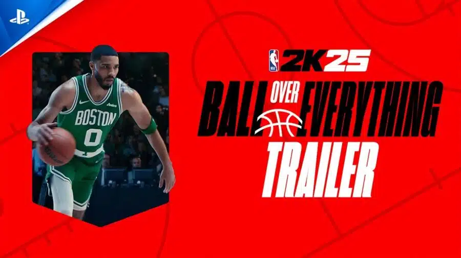 NBA 2K25 lança trailer live-action com Shai e Tatum; assista