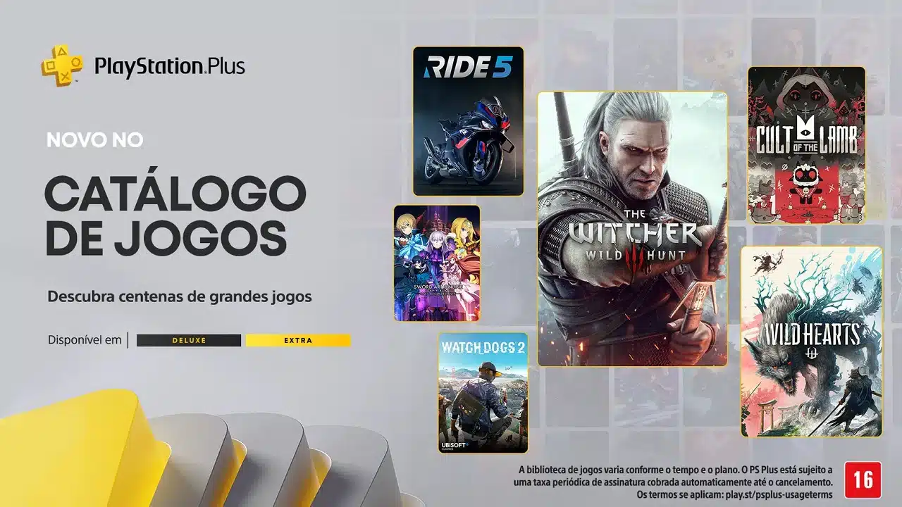 PS Plus Extra e Deluxe de agosto