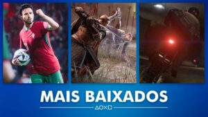 Sony divulga os jogos mais baixados da PS Store em julho de 2024