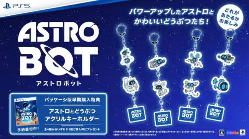 Pré-venda de Astro Bot terá itens super fofos no Japão