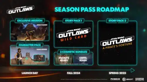 Ubisoft detalha calendário de pós-lançamento de Star Wars Outlaws